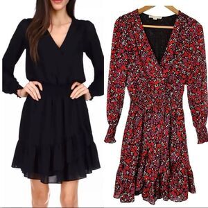 MICHAEL Michael Kors • Smocked Ruffled Dress